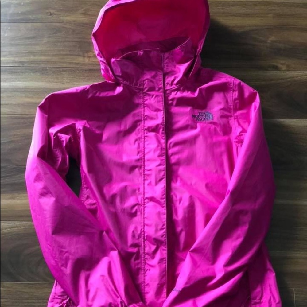 Woman’s North Face Rain Coat. Like new